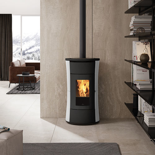Stahlkaminofen - CHERIE 9 EVO - EDILKAMIN - Pellet / 5 kW...10 kW / 0 - 5 kW