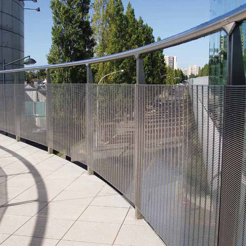 Metallgeländer - ANDRITZ EUROSLOT Architecture - mit Stangen / für Außenbereich / für Treppen