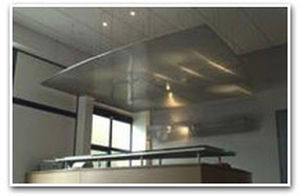 Abgehängte Decke / Holz - ANDRITZ EUROSLOT Architecture - in