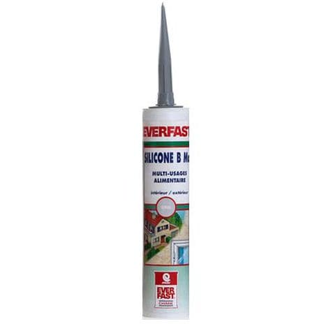 Elastomer-Dichtungsmasse - SILICONE B MAX - EVERFAST - auf Silikonharzbasis / zur Abdichtung / wasserdicht