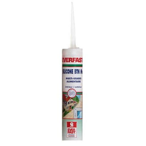 Elastomer-Dichtungsmasse - SILICONE BTN MAX - EVERFAST - auf Silikonharzbasis / zur Abdichtung / wasserdicht