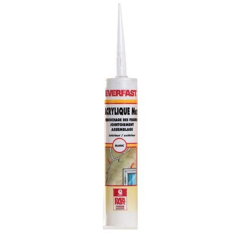 Kunststoff-Dichtungsmasse - ACRYLIQUE MAX - EVERFAST - auf Acrylharzbasis / Reparatur