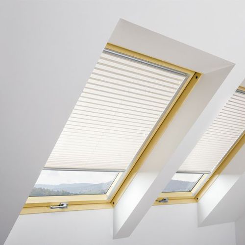 Faltjalousie - APS - FAKRO - für Dachfenster / Segeltuch