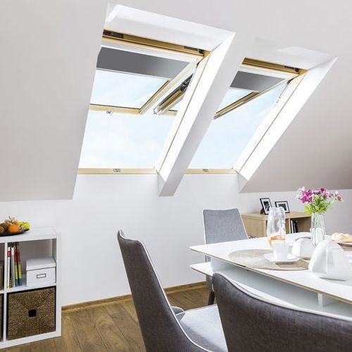 PVC-Dachfenster - PPP-V U3 PRE SELECT & PPP-V U5 PRESELECT - FAKRO - Schwing / mit Doppelverglasung / einflügelig
