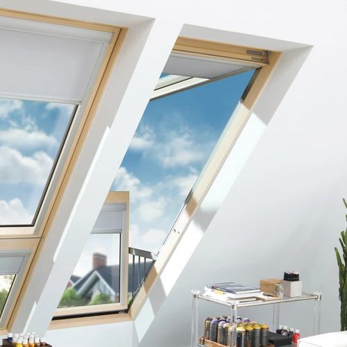 Aluminium-Dachbalkonfenster - FGP-X P50 APMX - FAKRO - Kiefer / Balg / mit Dreifachverglasung
