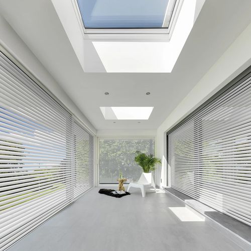 PVC-Lichtkuppel - DXF DU6 - FAKRO - Glas / gehärtet / für Dachterrasse