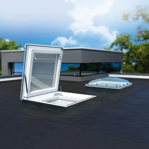 Oberlicht für Dachterrasse - DRC-C P2 - FAKRO - wasserdicht / luftdicht / mit Doppelverglasung