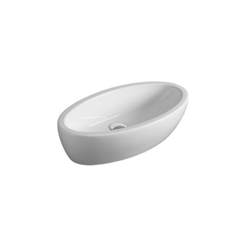 Aufsatzwaschbecken - LFT 64 - SIMAS ACQUA SPACE - Keramik / oval / ohne Öffnung