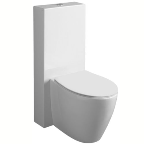 Monoblock-WC - LFT 20 + CT 09 - SIMAS ACQUA SPACE - in Wandnähe / Keramik / für Privatgebrauch