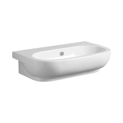 Wand-Waschbecken - EL 11 - SIMAS ACQUA SPACE - Keramik / mit verstellbarem Spiegel / oval