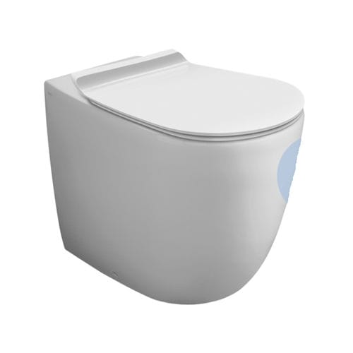 Freistehendes WC - VI 01 - SIMAS ACQUA SPACE - in Wandnähe / Keramik / für Privatgebrauch
