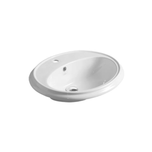 Einbauwaschbecken - AR 859 - SIMAS ACQUA SPACE - Keramik / Mischbatterie / oval