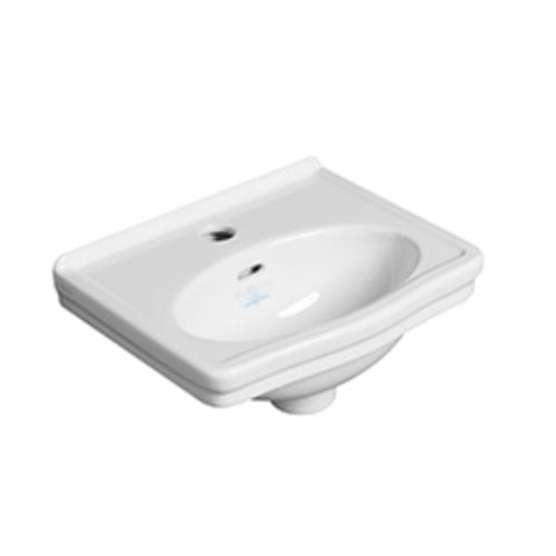 Wand-Waschbecken - LO 944 - SIMAS ACQUA SPACE - Keramik / Mischbatterie / oval