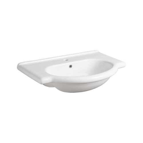 Wand-Waschbecken - TOP 63 - SIMAS ACQUA SPACE - Keramik / Mischbatterie / 1-Loch
