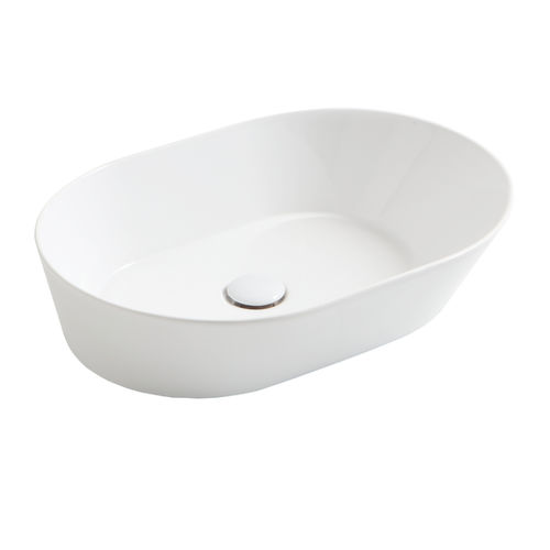 Aufsatzwaschbecken - WA 02 - SIMAS ACQUA SPACE - Keramik / oval / ohne Öffnung