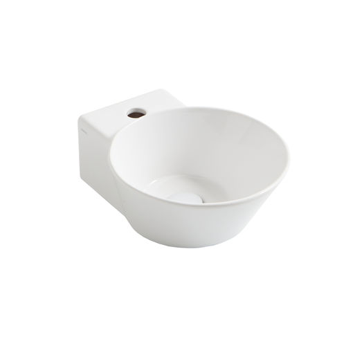 Wand-Waschbecken - WA 05 - SIMAS ACQUA SPACE - Keramik / rund / 1-Loch