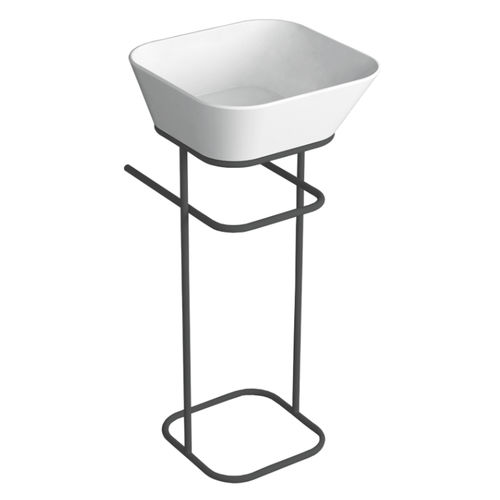 Waschbecken-Unterbau / Metall - WASA 03 - SIMAS ACQUA SPACE