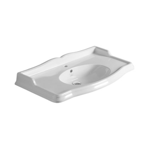 Wand-Waschbecken - AR 874 - SIMAS ACQUA SPACE - Keramik / rechteckig / 1-Loch