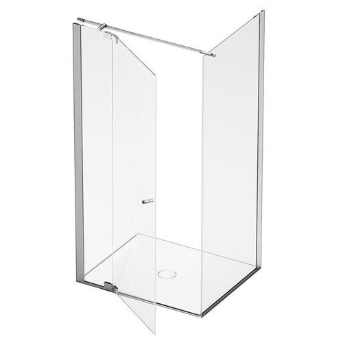 Glas-Duschkabine - WB 1070D - WB 1080D - SIMAS ACQUA SPACE - faltbar / rechteckig / für Privatgebrauch