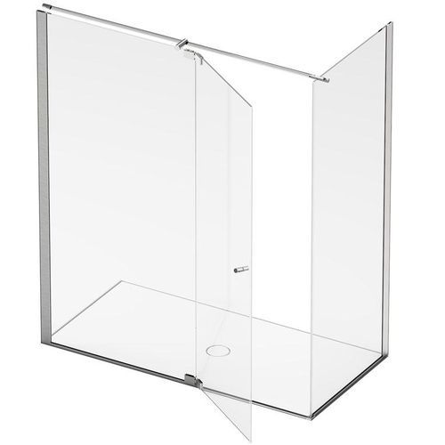 Glas-Duschkabine - WB 1470D - WB 1480D - SIMAS ACQUA SPACE - faltbar / für Eckeinbau / für Privatgebrauch