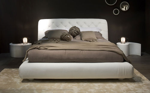 Doppelbett - VIRGOLA - KHAOS - modern / Polster / Kopfteil