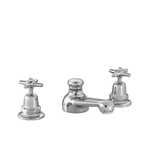 Zweigriffmischer für Dusche - 3256 - RUBINETTERIE STELLA - für Badewanne / Aufsatz / verchromter Messing