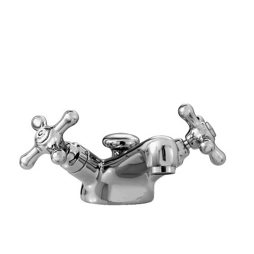 Zweigriffmischer für Waschtisch - 3219 - RUBINETTERIE STELLA - Aufsatz / aus verchromtem Metall / Bronze