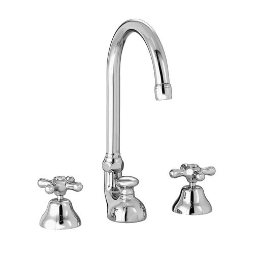 Zweigriffmischer für Waschtisch - 3226 - RUBINETTERIE STELLA - Aufsatz / aus verchromtem Metall / Bronze