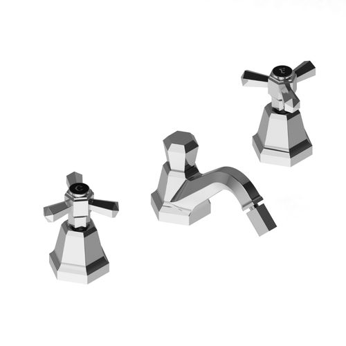 Bidet-Zweigriffmischer - 3601 - RUBINETTERIE STELLA - Aufsatz / aus verchromtem Metall / Bronze