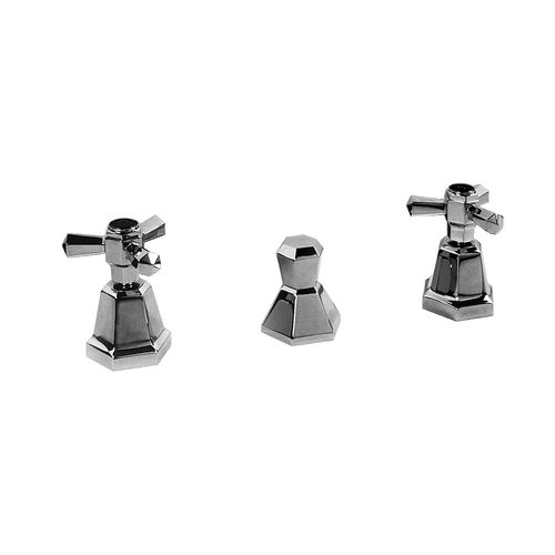 Bidet-Zweigriffmischer - 3600 - RUBINETTERIE STELLA - Aufsatz / aus verchromtem Metall / Bronze