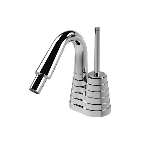 Bidet-Einhebelmischer - 3603MCBIS - RUBINETTERIE STELLA - Aufsatz / aus verchromtem Metall / Bronze