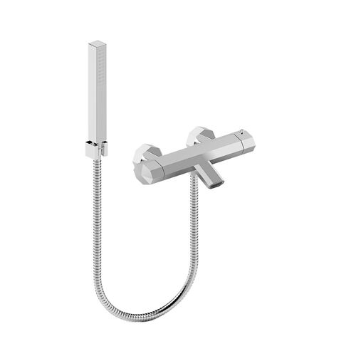 Zweigriffmischer für Duschen - 3267TM304 - RUBINETTERIE STELLA - für Badewanne / wandmontiert / thermostatisch