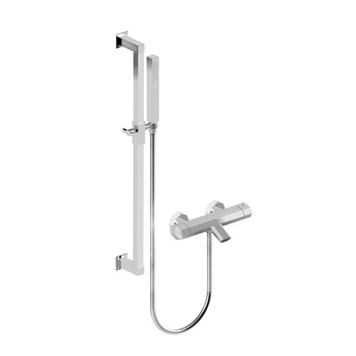 Zweigriffmischer für Duschen - 3267TM302 - RUBINETTERIE STELLA - für Badewanne / wandmontiert / thermostatisch