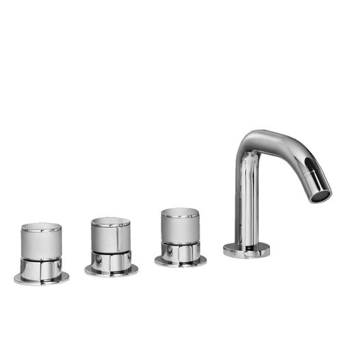 Zweigriffmischer für Duschen - 3256TR - RUBINETTERIE STELLA - für Badewanne / Aufsatz / aus verchromtem Metall