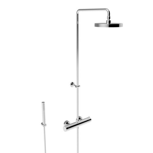Wandmontiertes Duschsystem - BAMBOO 3287-304-200 - RUBINETTERIE STELLA - modern / für Hotels / mit Handbrause
