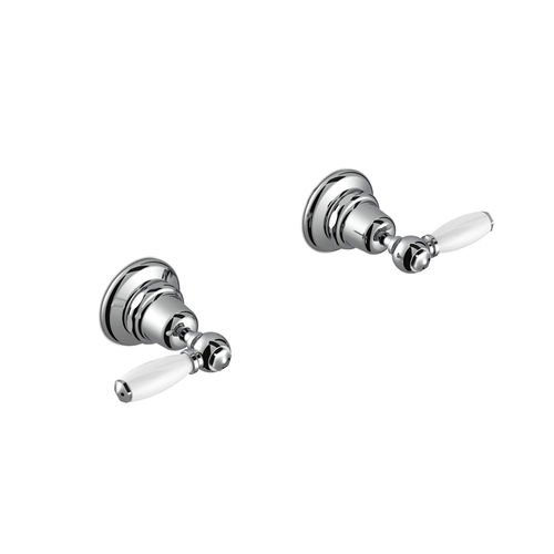 Zweigriffmischer für Duschen - 3292 - RUBINETTERIE STELLA - Einbau / aus verchromtem Metall / für Badezimmer