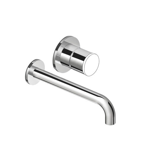Zweigriffmischer für Waschtisch - 3861MCLT-PV - RUBINETTERIE STELLA - wandmontiert / Einbau / Metall