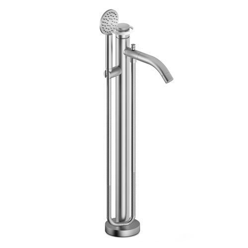 Einhebelmischer für Badewanne - 438-306PV - RUBINETTERIE STELLA - bodenstehend / Metall / für Badezimmer
