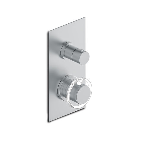 Einhebelmischer für Dusche - 3254MCLT2-PV - RUBINETTERIE STELLA - wandmontiert / Metall / für Badezimmer