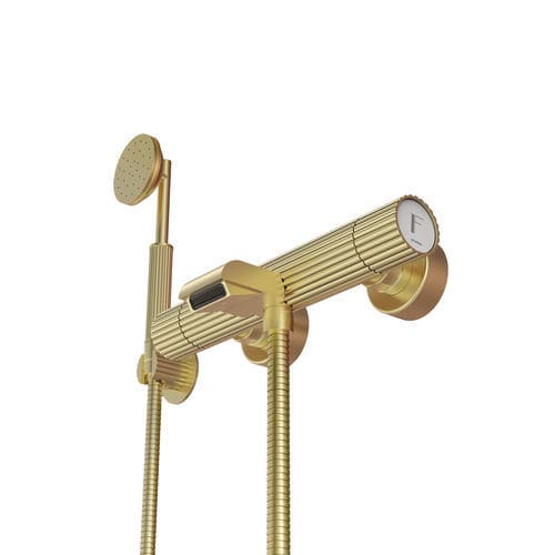 Badewannen-Zweigriffmischer - 3267TM304 - RUBINETTERIE STELLA - wandmontiert / Messing / für Badezimmer