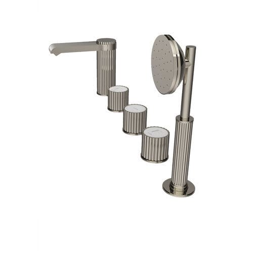 Zweigriffmischer für Badewanne - 3256TR308 - RUBINETTERIE STELLA - Aufsatz / Messing / für Badezimmer