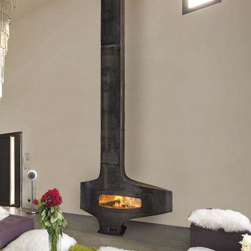 Holzkamin - HETEROFOCUS - Focus - Gas / originelles Design