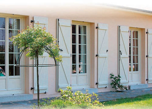Einflügeliger Fensterladen - ISABELLE - FPEE - PVC / Tür