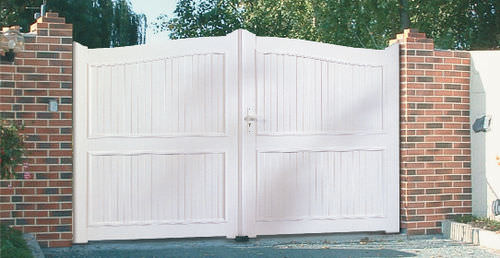 Einflügeliges Tor - VELLANO - FPEE - PVC / Platten / für Privatgebrauch