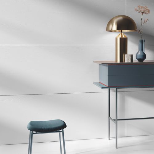 Dekorplatte für Innenausbau - HORIZONTAL PANELLING, WHITE LACQUER. - GAROFOLI - Wand / lackiert / glatt