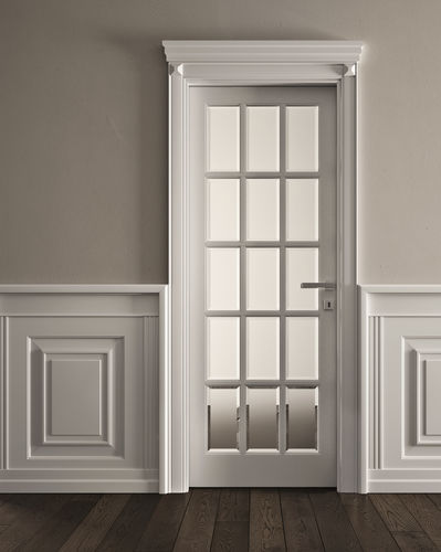 Tür für Innenbereich - DOR&Egrave; VMULTIPLU 15V - GAROFOLI - Holz / Glas / einflügelig