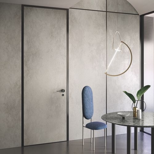 Verkleidungs-Dekorplatte - GREY MORTAR - GAROFOLI - wandmontiert / Laminat / glatt