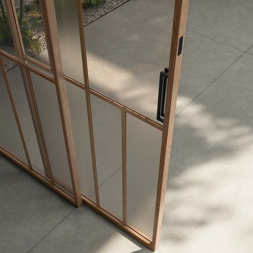 Tür für Innenbereich - Vestina 6V - GAROFOLI - Holz / Glas / Schiebe