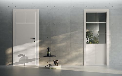 Tür für Innenbereich - Novia5Q e Vera2B6V - GAROFOLI - Holz / einflügelig / modern