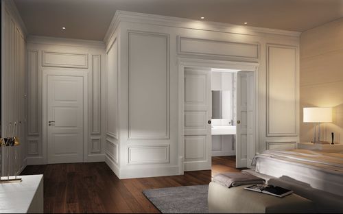 Tür für Innenbereich - GDESIGN REI 60 - GAROFOLI - Holz / einflügelig / ohne Verglasung